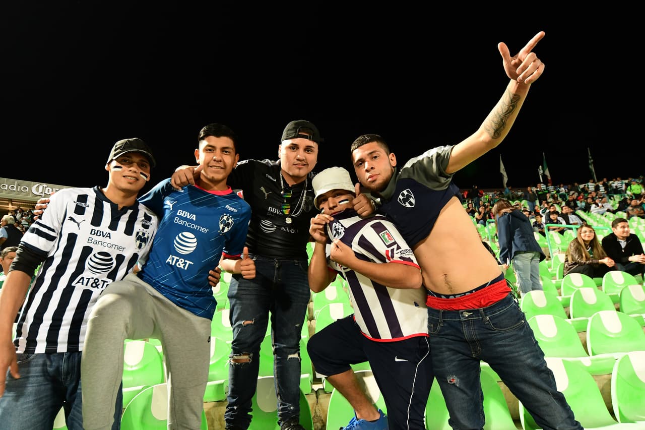 Foto del partido Santos vs Monterrey correspondiente a los cuartos de final de la liga BBVA Bancomer Apertura 2018 celebrado en el estadio Corona. EN LA FOTO: Photo of the Santos vs Monterrey match corresponding to the quarterfinals of the BBVA Bancomer Apertura 2018 league held at the Corona stadium. IN THE PHOTO: