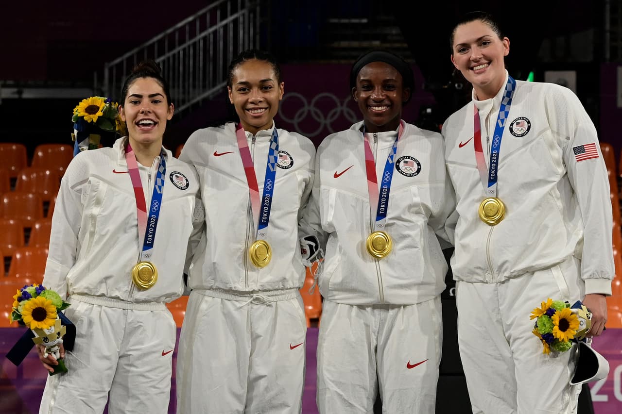 USA es el primer campeón de basketball 3x3 femenil en Tokyo 2020