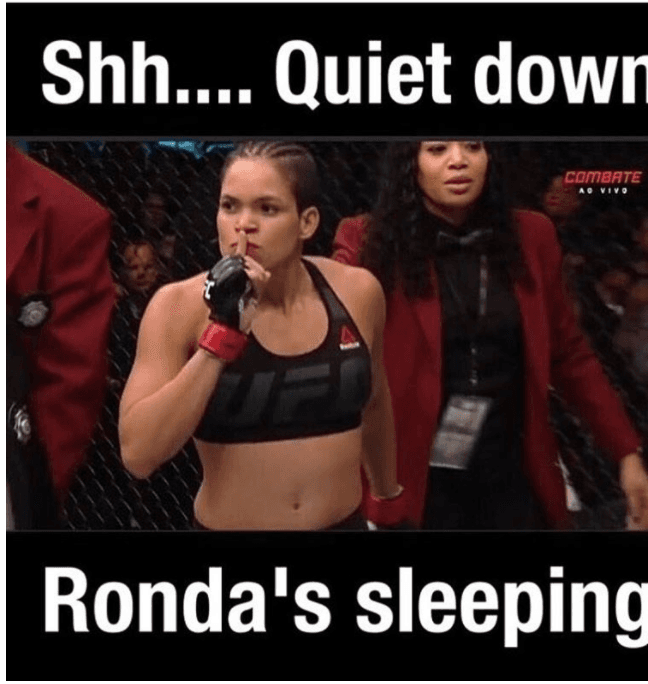 La derrota en 48 segundos de la peleadora no pasaron desapercibidos en las redes sociales.