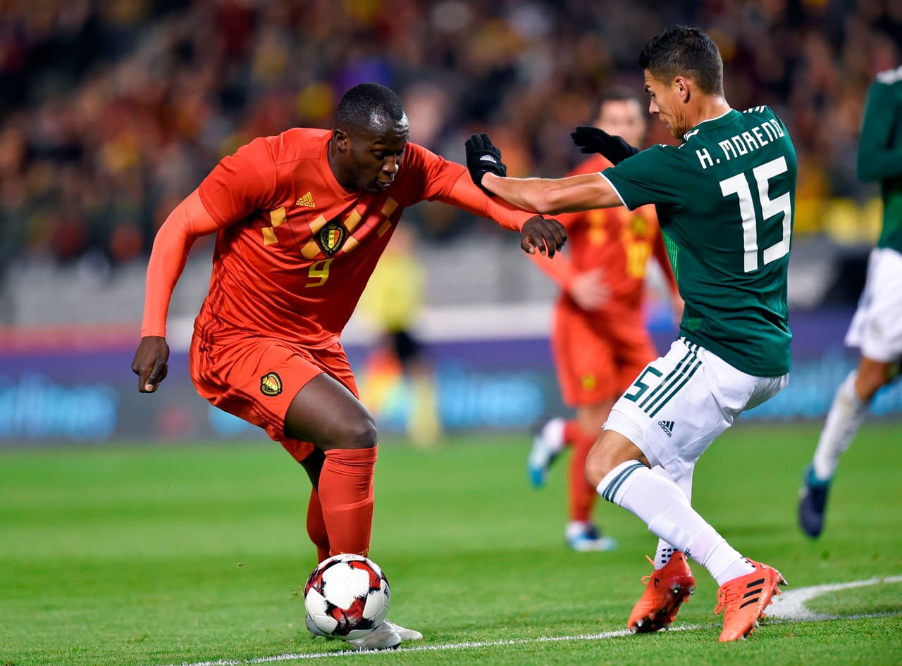 Romelu Lukaku: Un dolor de cabeza para la defensa de México, marcó un doblete pero pudo haber hecho más daño.