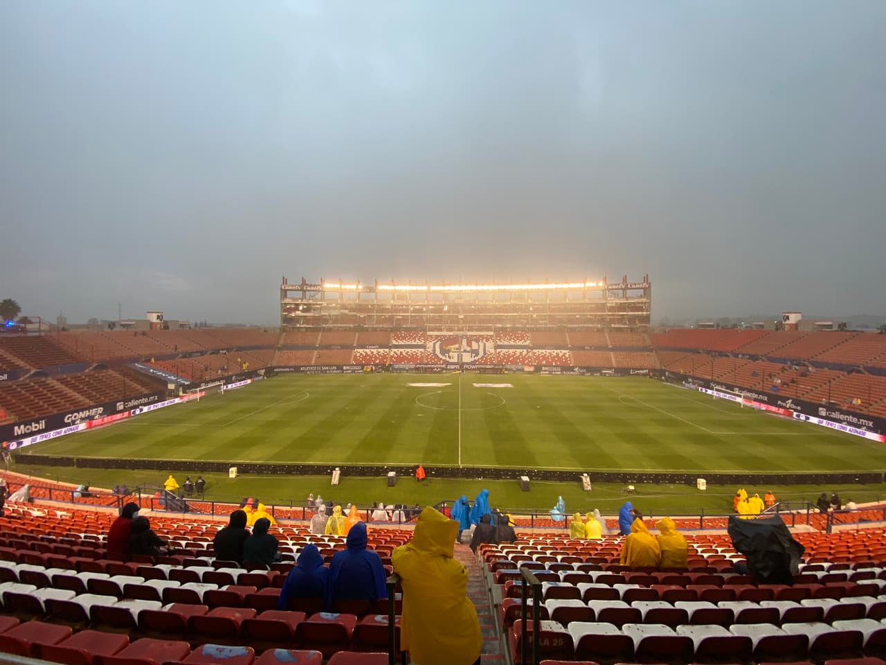 Lluvia retrasa San Luis vs. Xolos en el Alfonso Lastras