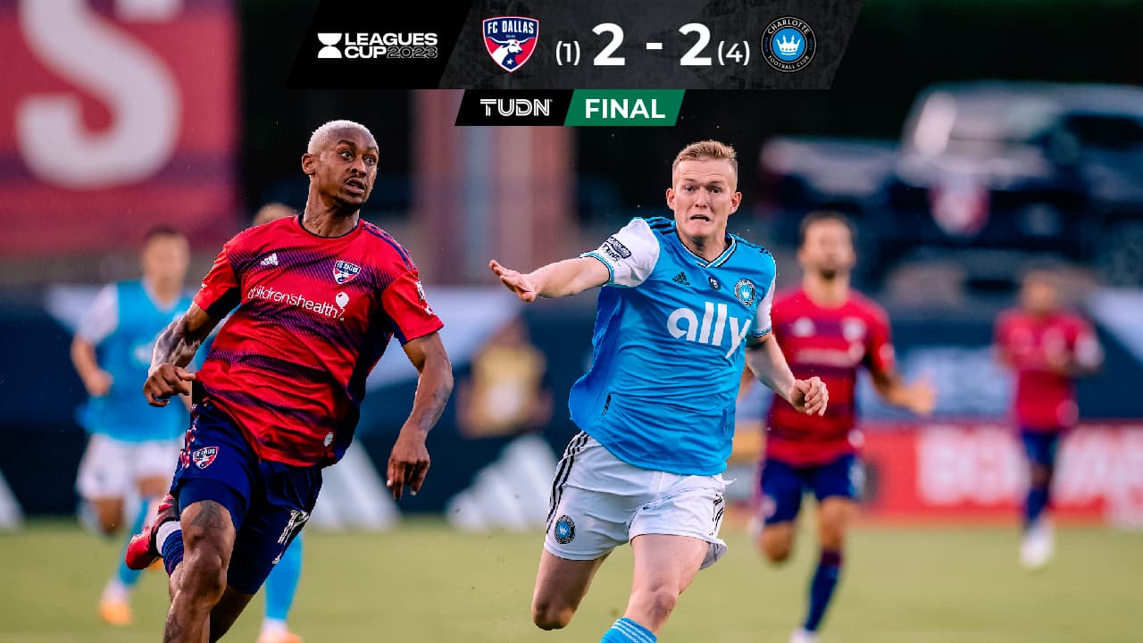 Charlotte obliga a los penales y derrota a FC Dallas en debut de Leagues Cup