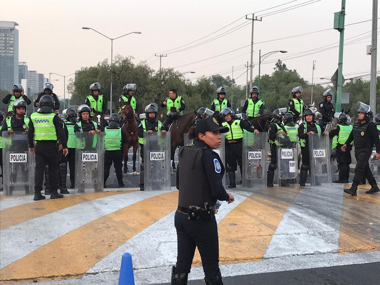 Las autoridades están listas para contener a las porras más bravas del fútbol mexicano.