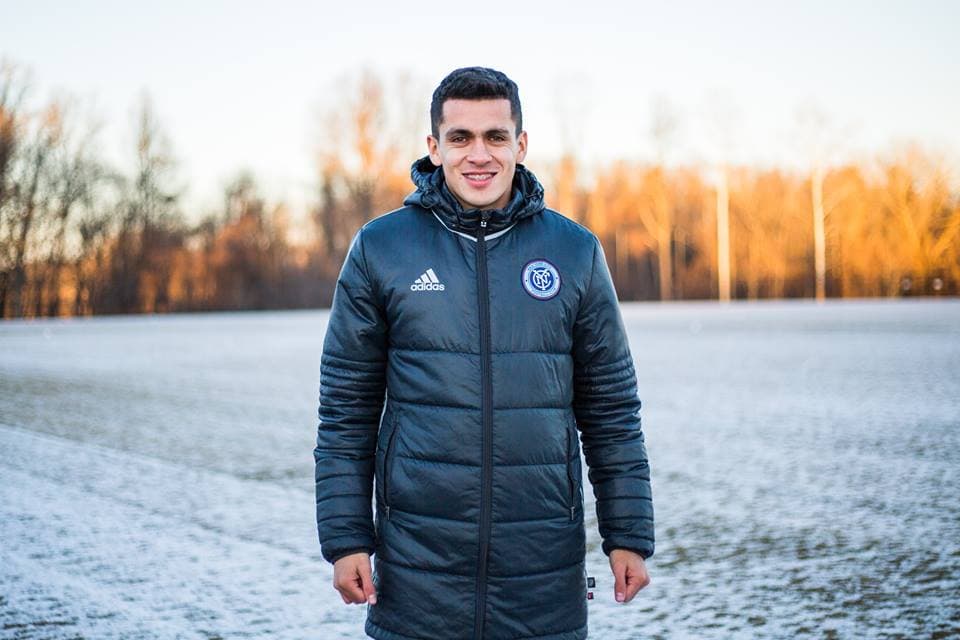 Jesús Medina, la nueva esperanza guaraní en el equipo celeste de Nueva York.