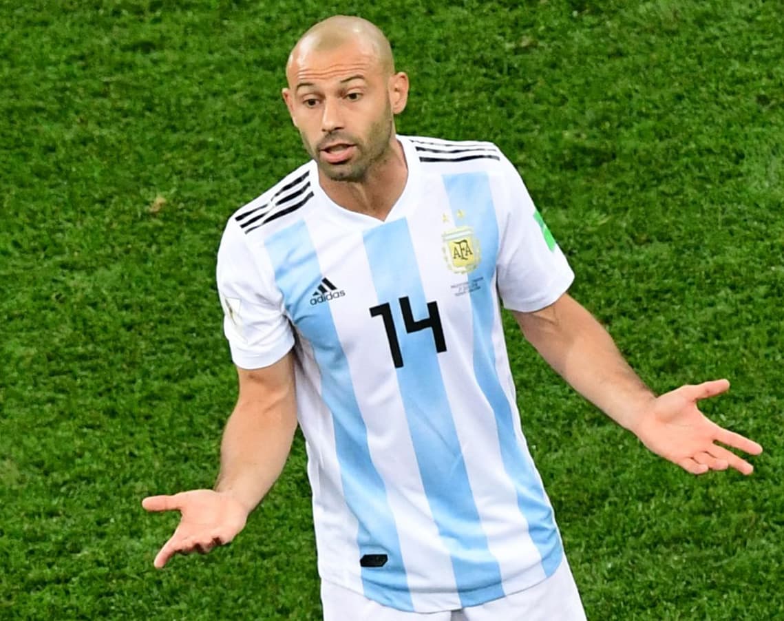 Javier Mascherano: El jugador del Barcelona no fue un buen escudo frente a los croatas y mostró que ya no puede jugar al más alto nivel.