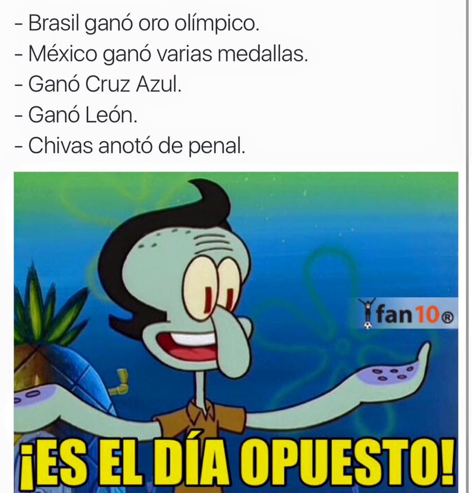 Chivas, Atlas y Cruz Azul fueron objetos de burla en las redes sociales por cientos de aficionados.