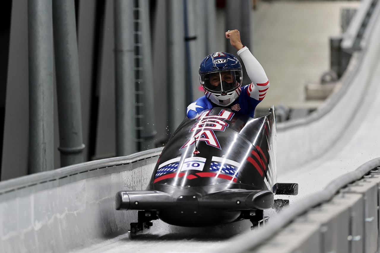 ¡Legendaria! Eleana Meyers Taylor es la reina del bobsled en Milano Cortina 2026