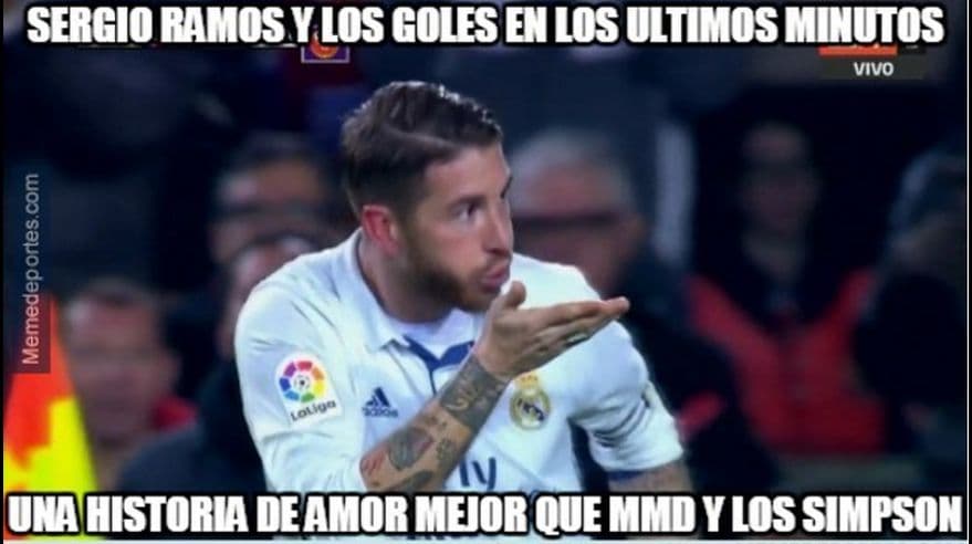 El clásico más seguido del mundo no pasó desapercibido en las redes sociales que elogiaron a Sergio Ramos y criticaron el arbitraje.