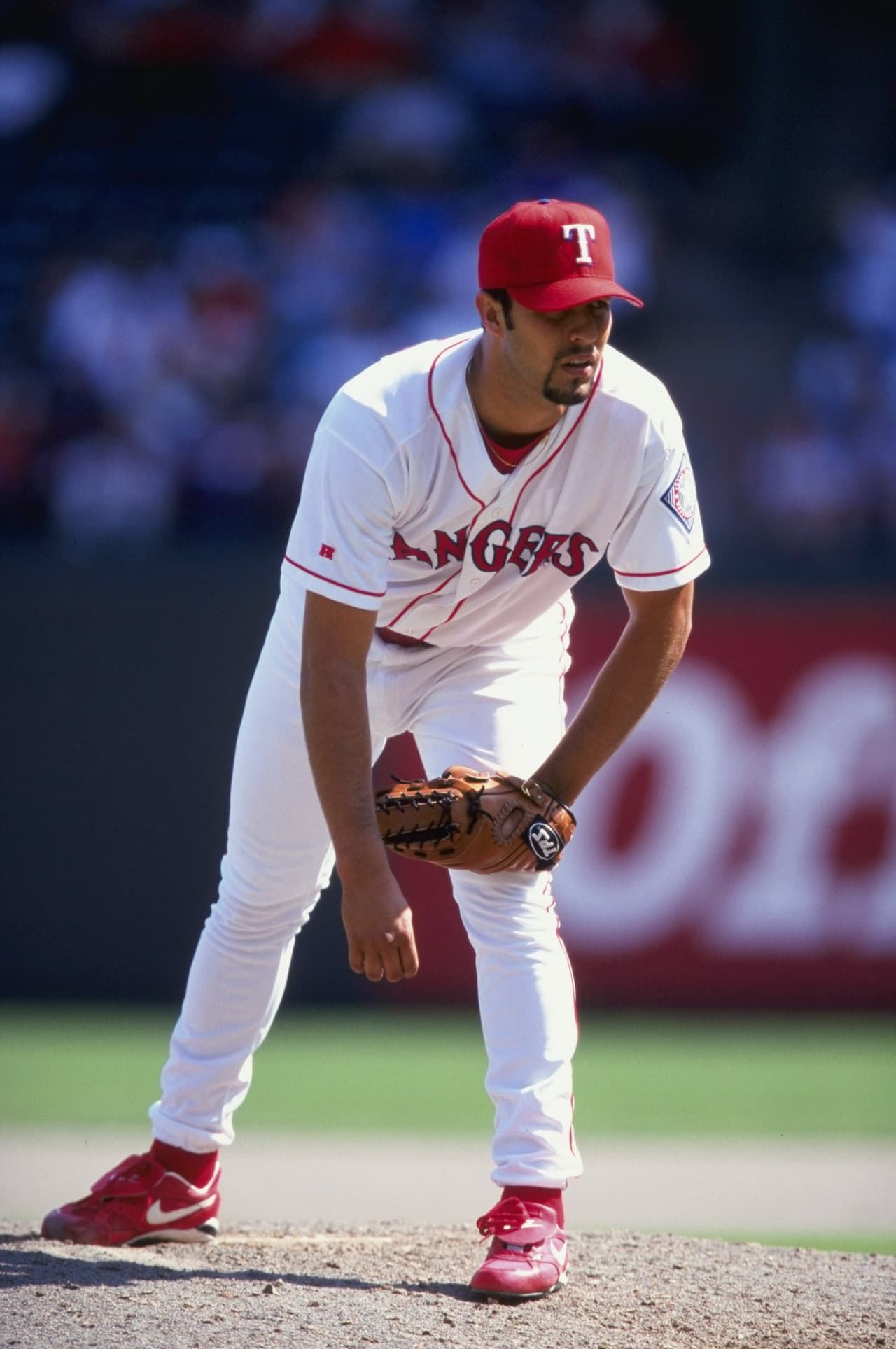 Con los Rangers fue inicialista y relevista.