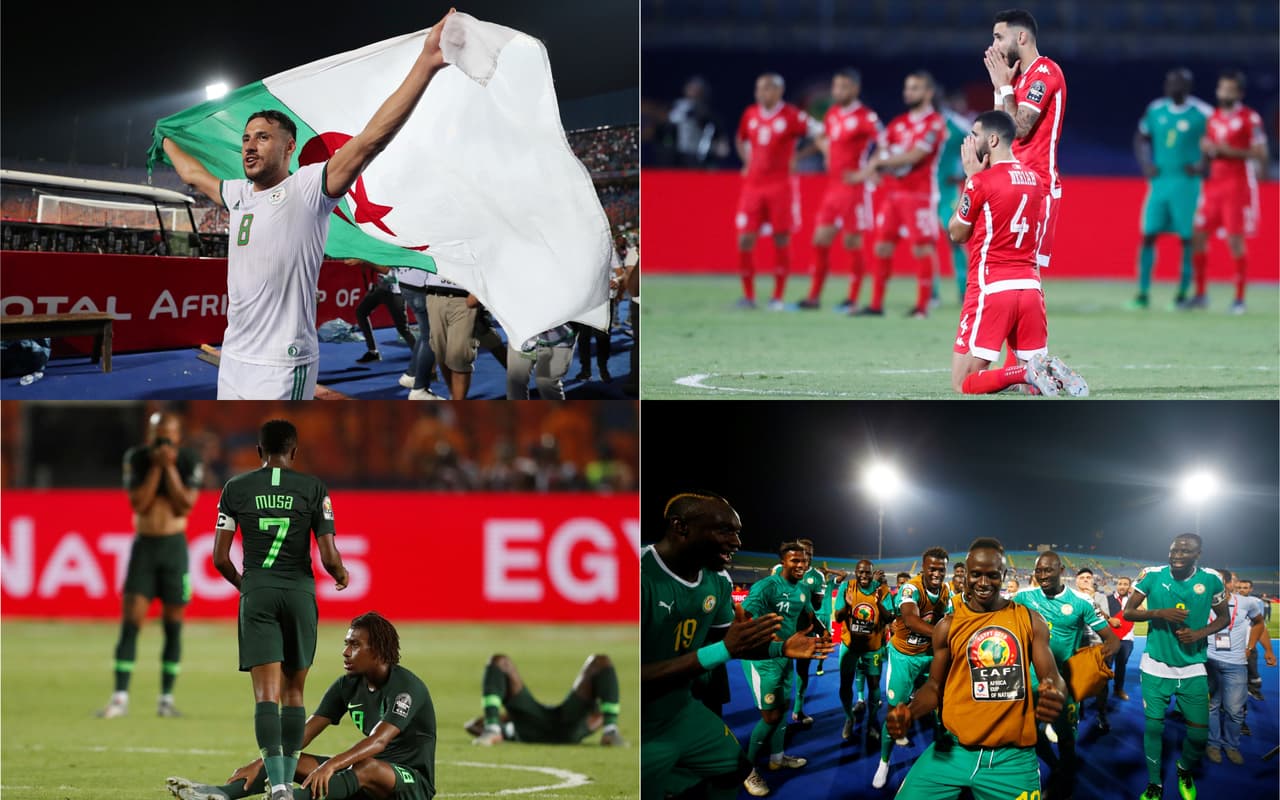 Dos competitivas Semifinales, que tuvieron que definirse en el tiempo extra, hicieron válido el pronóstico de esta etapa de la Copa Africana de Naciones que deriva en tener disputando el título el próximo 19 de julio en Cairo a Senegal y a Argelia, tras elimnar a Túnez y Nigeria, respectivamente.