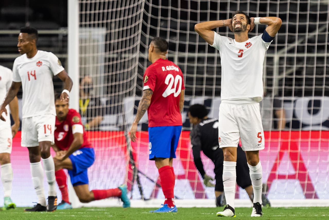 Canadá aprovechó las que tuvo un se metió a la Semifinal de la Copa Oro derrotando a Costa Rica.