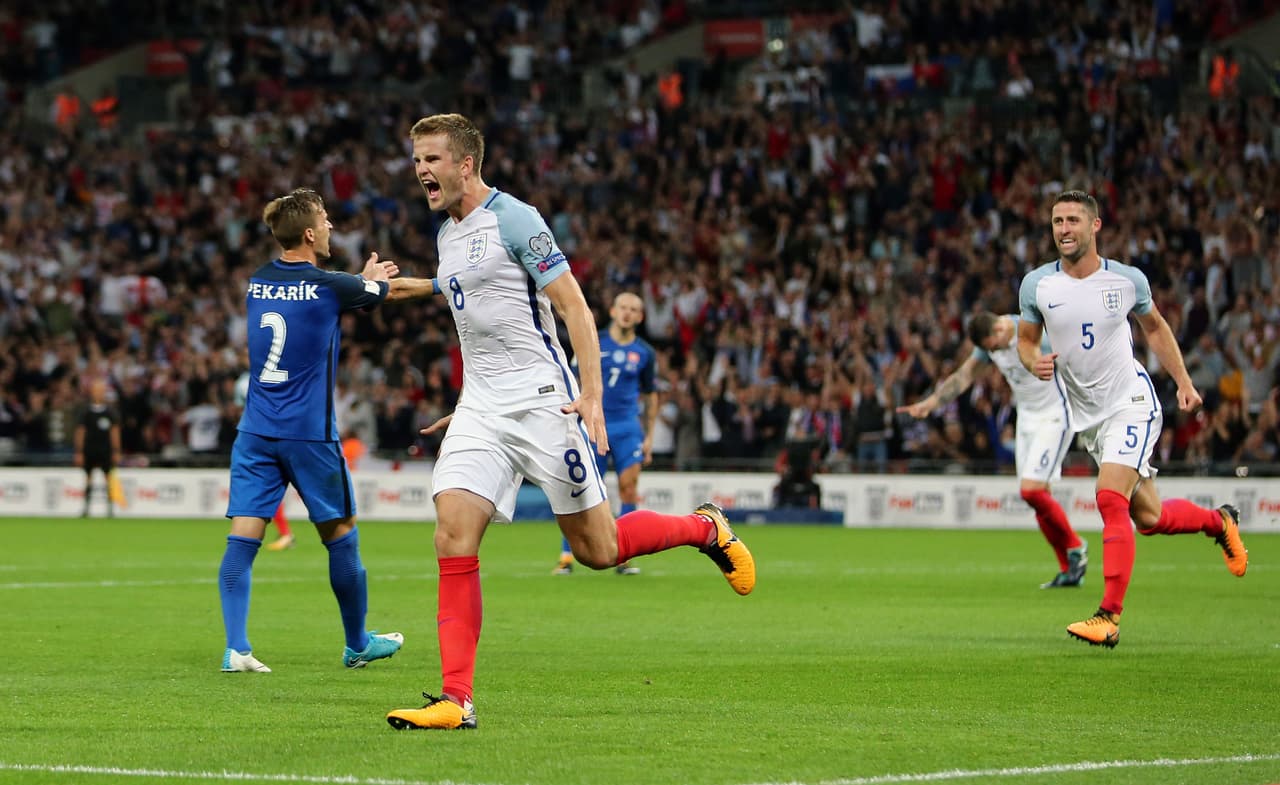 Inglaterra aparta el cupo directo a Rusia venciendo a Eslovaquia en Wembley