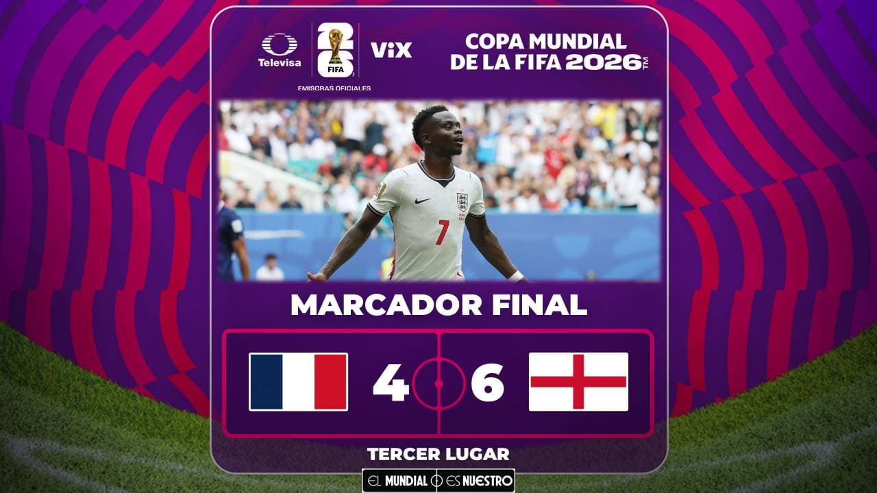 Triste adiós de Deschamps con victoria de Inglaterra por el 3er lugar