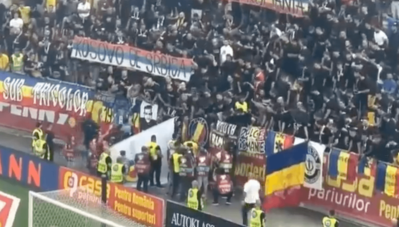 Suspenden el Rumanía vs. Kosovo por gritos contra independencia kosovar