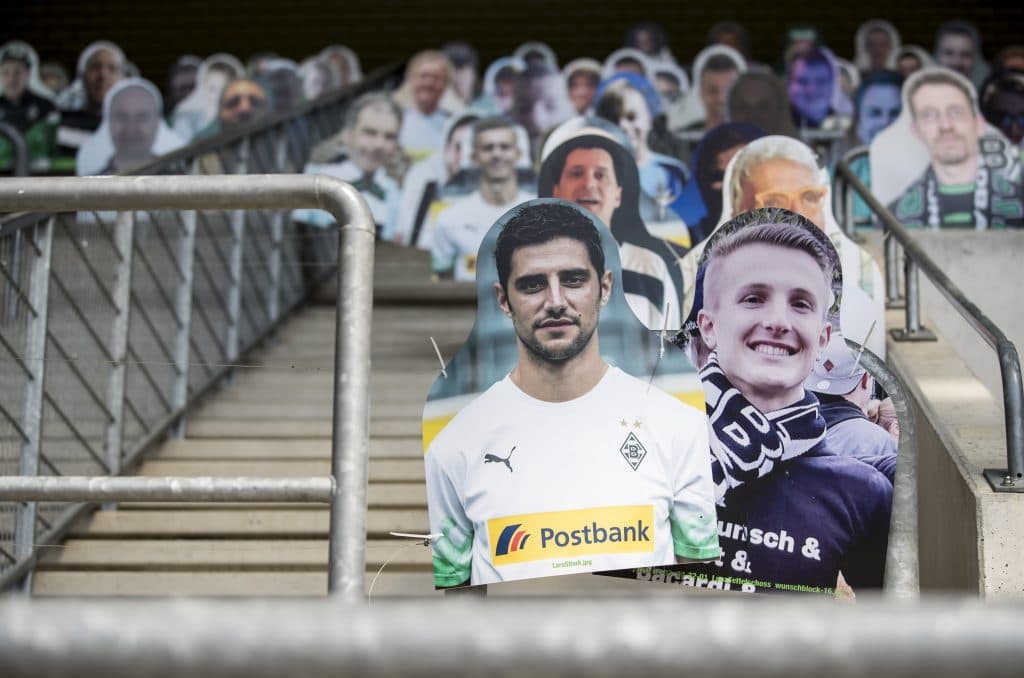En cuanto a la Bundesliga, el Borussia Monchengladbach reanudará sus actividades con fanáticos de cartón.