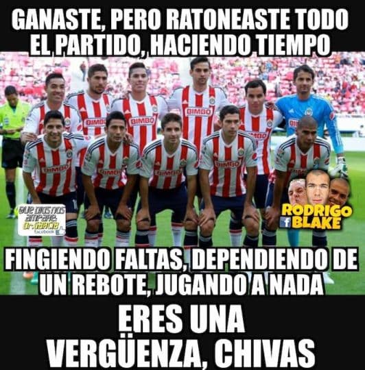 Chivas se llevó el clásico y las burlas para el América no se hicieron esperar en las redes sociales
