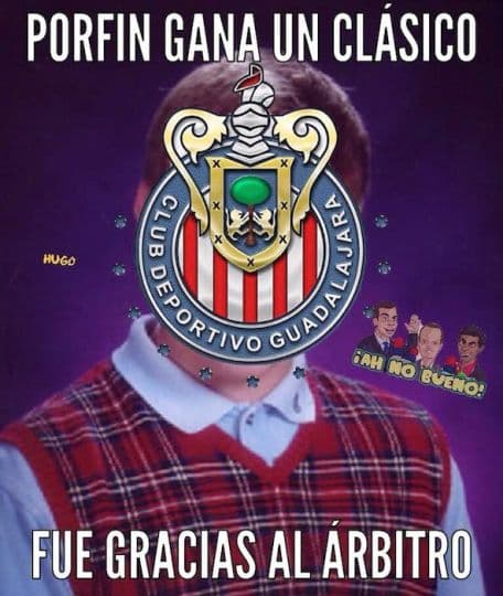 Chivas se llevó el clásico y las burlas para el América no se hicieron esperar en las redes sociales