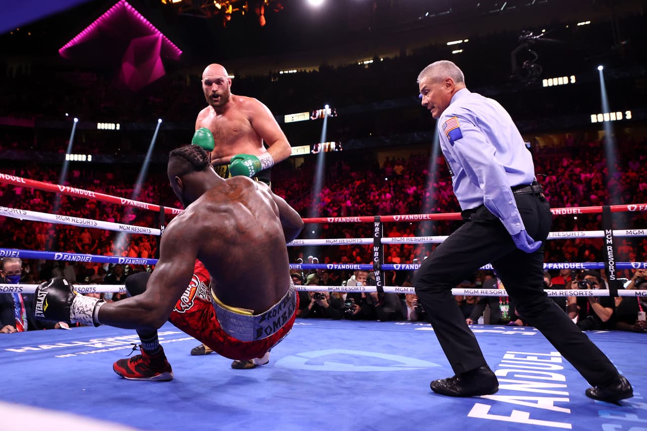 Tyson Fury vence con nocaut a Deontay Wilder en el round 11