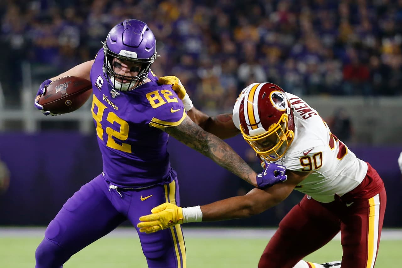 Washington Redskins 9-19 Minnesota Vikings. Adrian Peterson sigue haciendo historia en yardas por tierra.