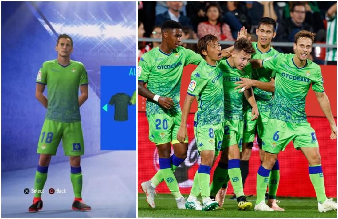 8. Real Betis (España) - Tercer Uniforme