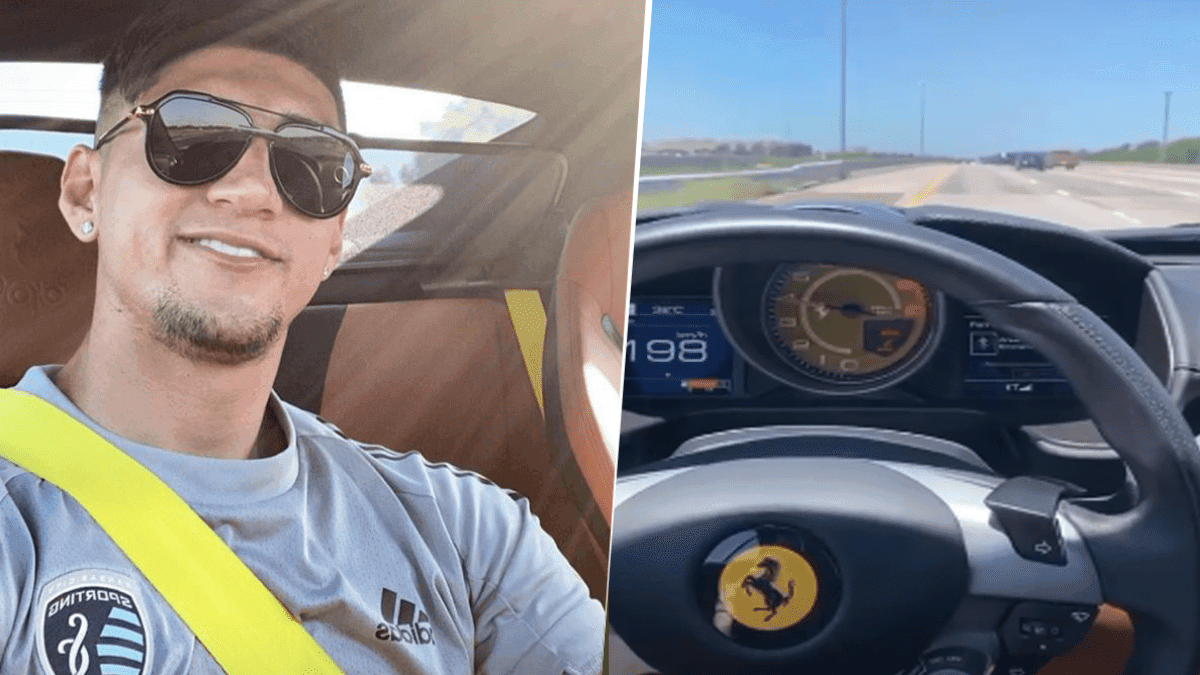 Denuncian a Pulido con policía de Kansas City por alta velocidad