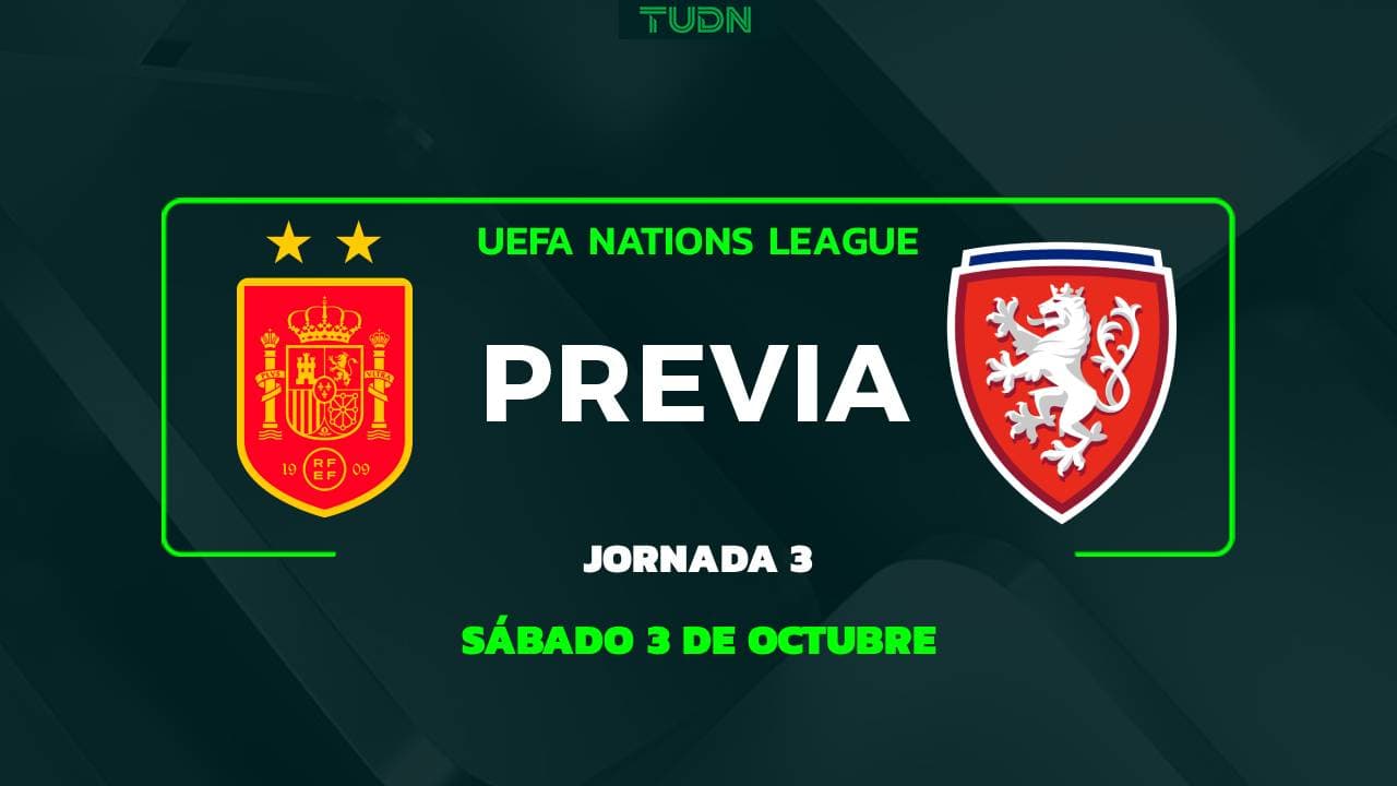 España vs. Chequia: A qué hora y dónde ver el partido de la UEFA Nations League 2026-2027