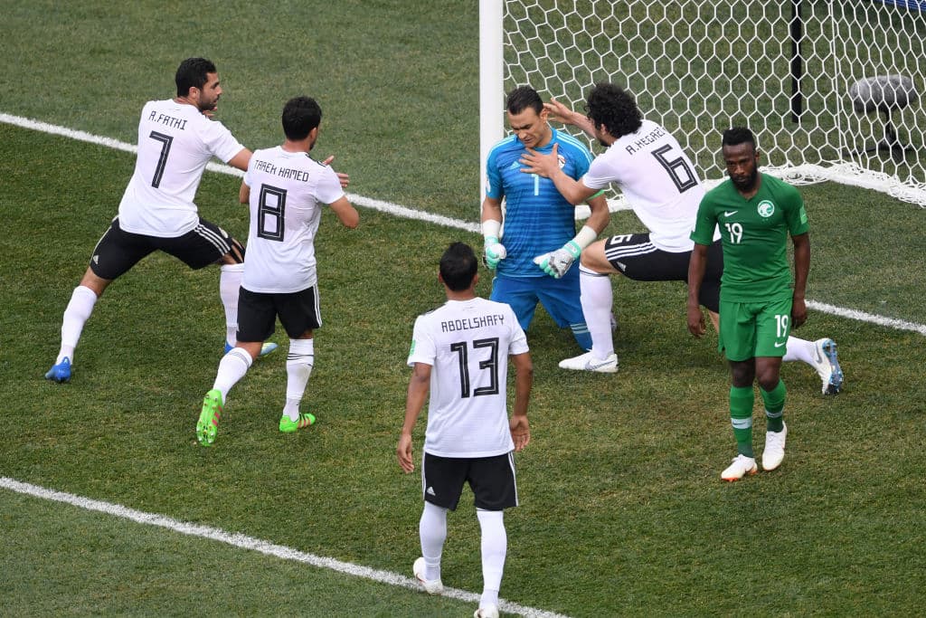 Essam El Hadary y su presencia como el más veterano de la historia de los Mundiales marcó una jornada única en Rusia 2018.