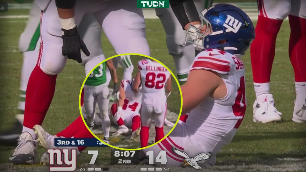 Cam Skattebo, de los Giants, sufre brutal fractura de tobillo en NFL