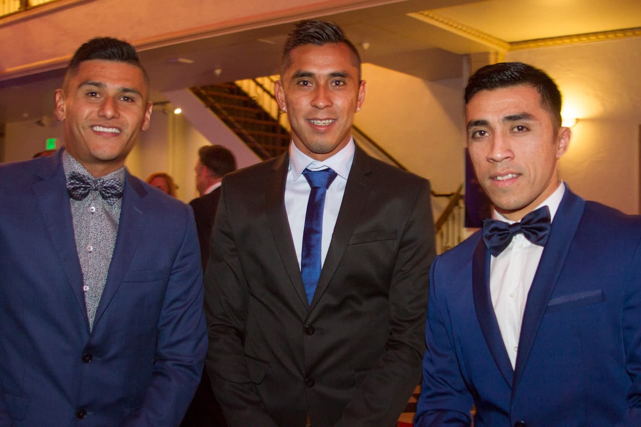 Édgar Andrade, Jesús Isijara y el chileno Edson Puch. Un trío de ases que la rompería en cualquier equipo de la Liga MX.