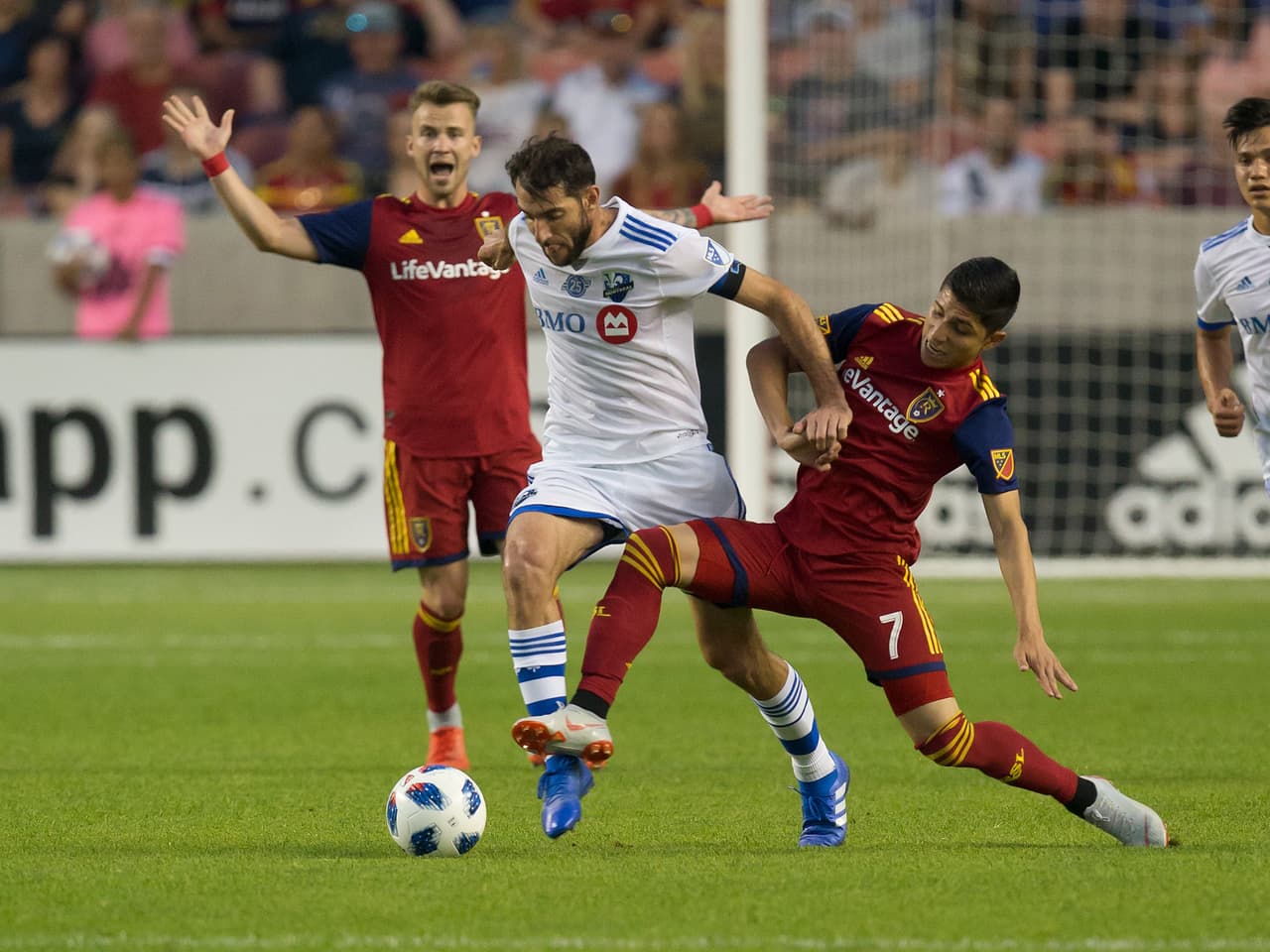 Con golazo de laboratorio, Montreal Impact rescata el empate en su visita a Real Salt Lake