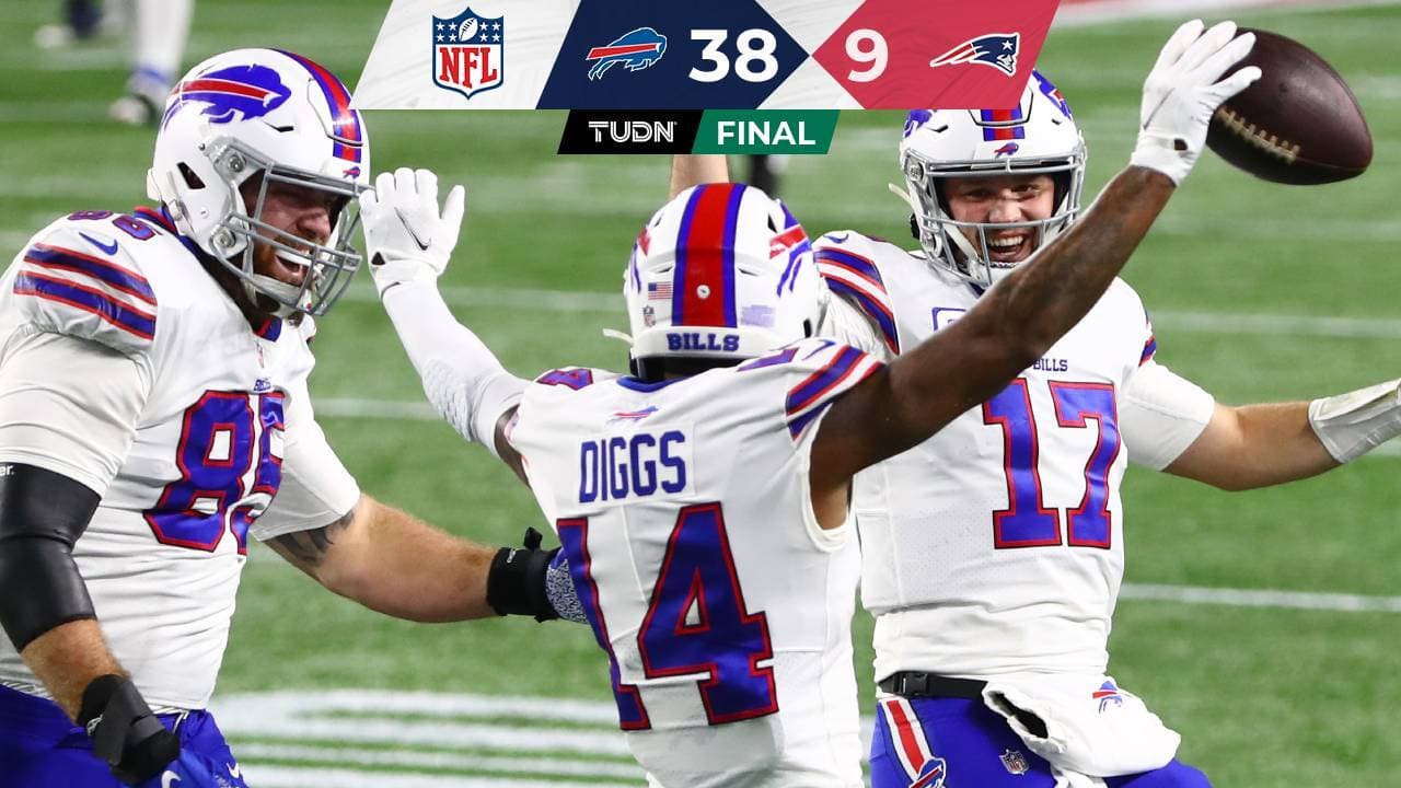 Josh Allen impone marcas en Buffalo Bills y destroza a Patriots