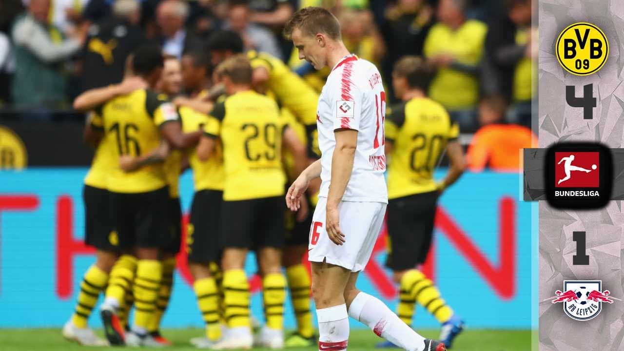 El Leipzig le ‘tosió’ al Dortmund, pero el Borussia dio la voltereta con goles espectaculares