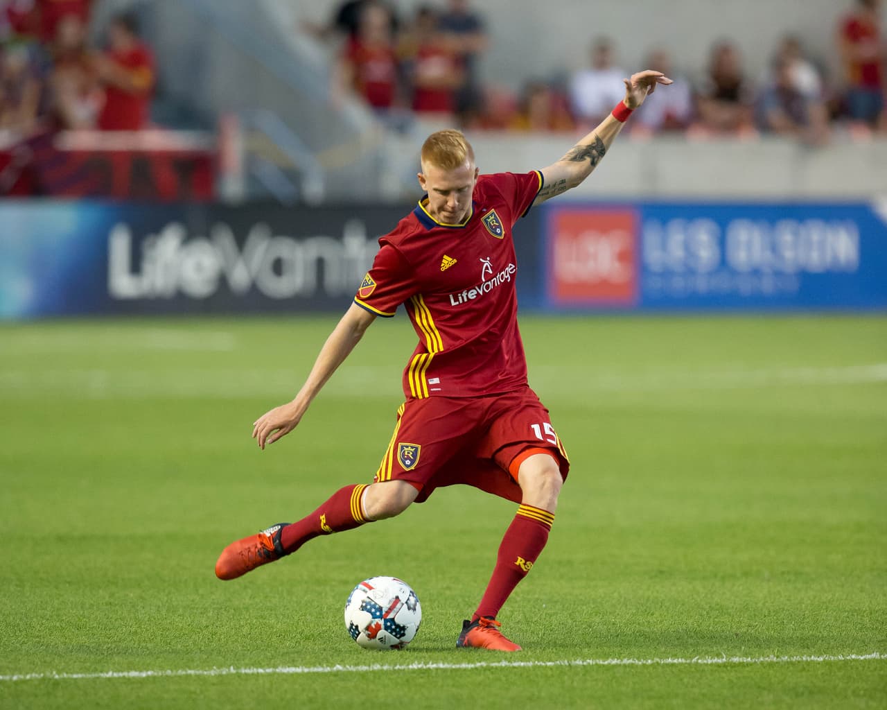 Justen Glad, de Real Salt Lake, vuelve a estar en el Equipo de la Semana. El club de las Montañas Rocosas crece desde su fortaleza defensiva. (USA Today Images)