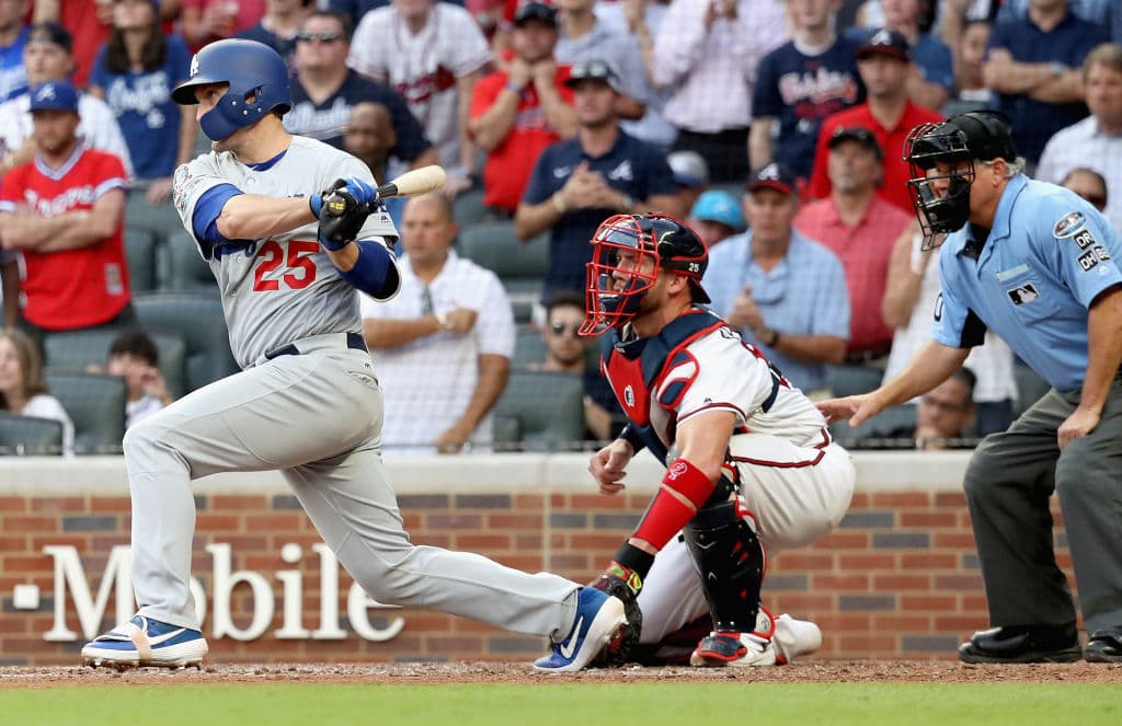 David Freese conectó sencillo al central que remolcó a Cody Bellinger y a Yasiel Puig para que retomaran la ventaja los californianos en la apertura del sexto capítulo.