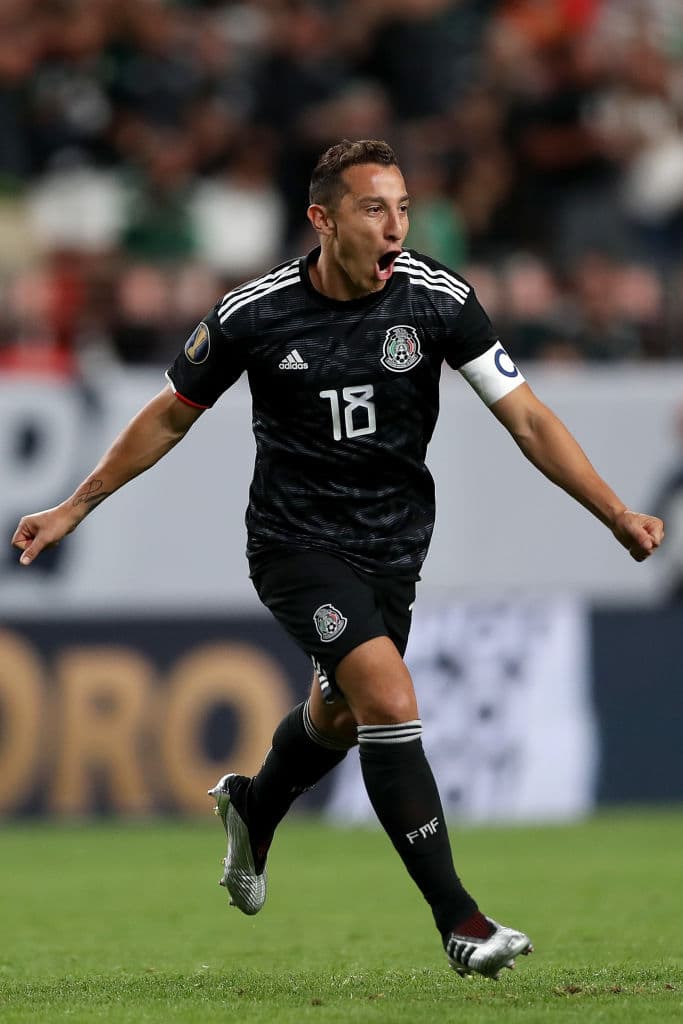 4
<b>. Andrés Guardado</b>, de México, ha anotado 12 goles y ha jugado en las edicones de la Copa Oro de 2007, 2011, 2015 y 2019.