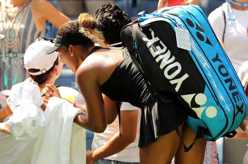 La tenista se ha robado el corazón de los seguidores en Nueva York, que la ven como una figura en la actualidad y para ael futuro del tenis.