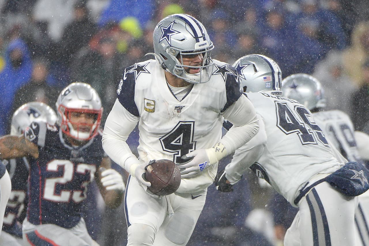 En una noche complicada en Gillette Stadium por las condiciones climáticas pero New England se impone a los Dallas Cowoboys en un gran partido.