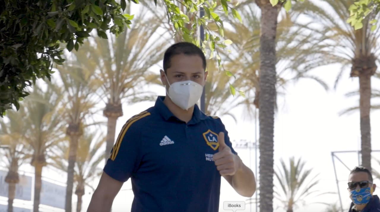 Chicharito, Jonathan dos Santos y LA Galaxy volvieron a los entrenamientos