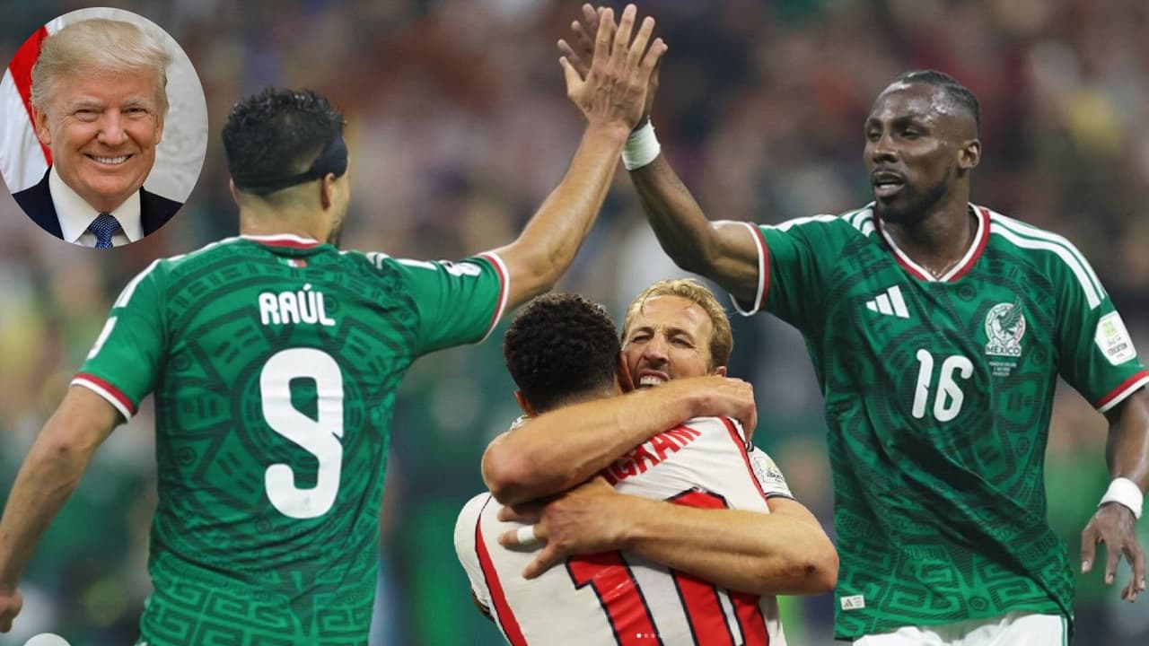 Donald Trump dijo que el México vs. Inglaterra fue un “partidazo”