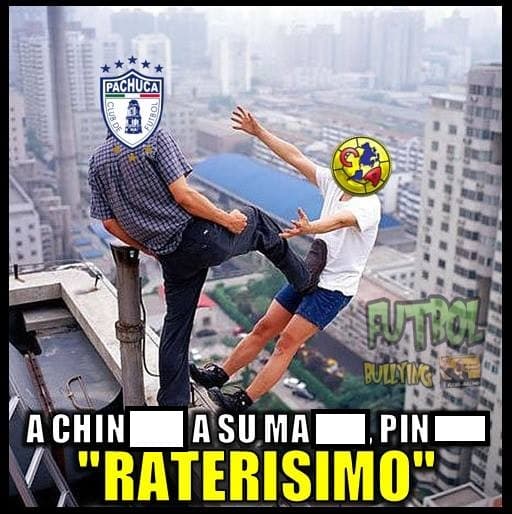 La goleada que propinó Pachuca al América en la fecha 3 del Clausura 2016 desató los memes en las redes sociales