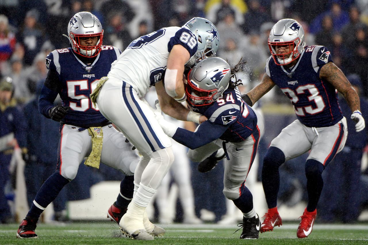 En una noche complicada en Gillette Stadium por las condiciones climáticas pero New England se impone a los Dallas Cowoboys en un gran partido.
