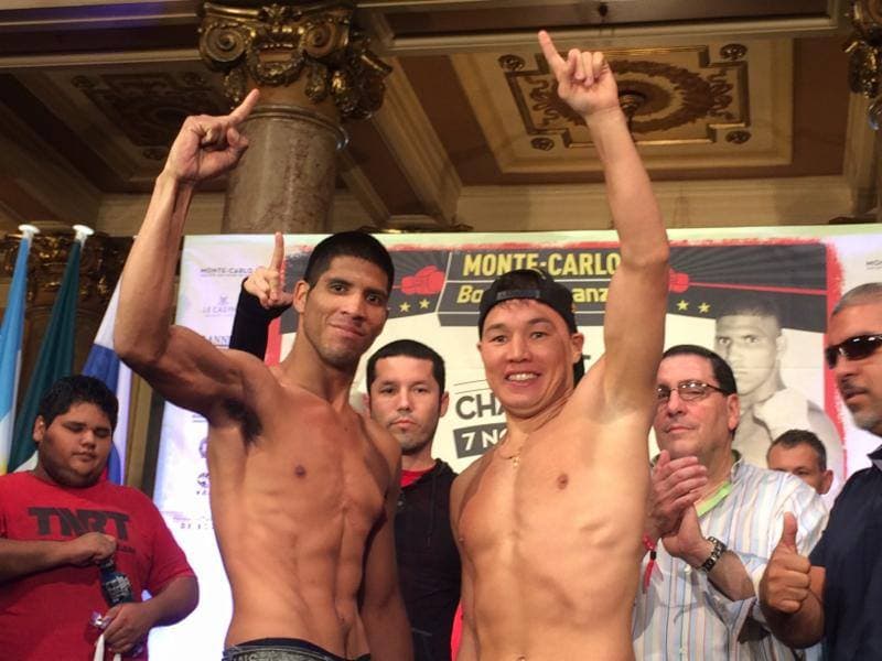 Ruslan Provodkin y Jesús Álvarez en peso