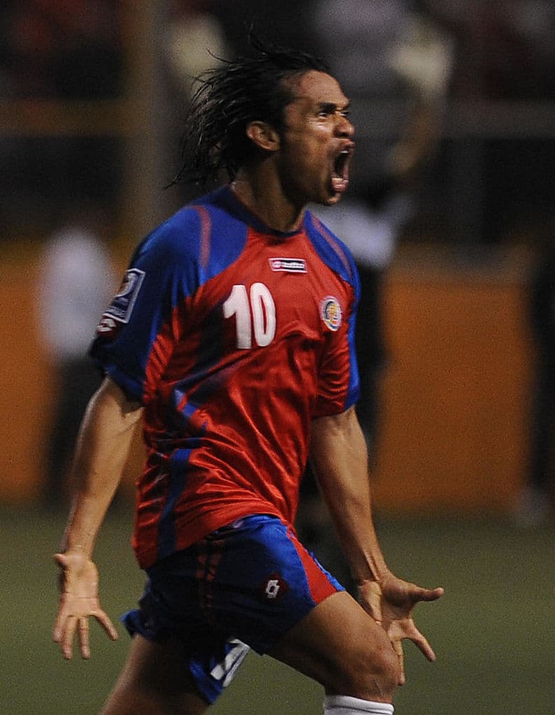 <b>7. Walter Centeno</b>, de Costa Rica, anotó 9 goles y jugó en las ediciones de la Copa Oro de 2002, 2003, 2007 y 2009.