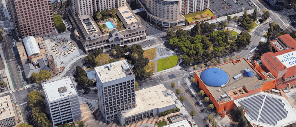 Plaza de César Chávez en San Jose, California