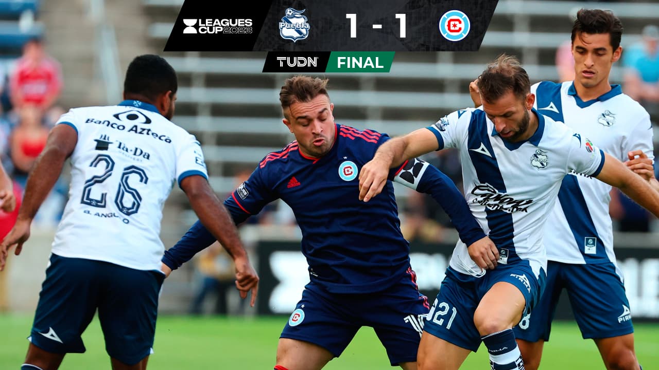 Puebla vence a Chicago Fire en penales, pero se va de la Leagues Cup