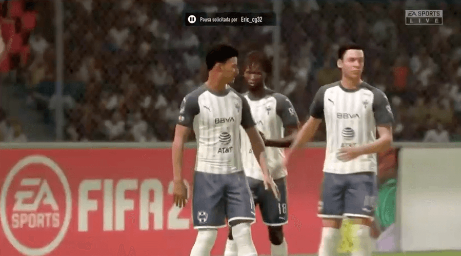 Jairo Torres del Atlas y Éric Cantú de Rayados empataron a un gol en un buen juego en el torneo virtual de la eLiga MX en FIFA 20.
