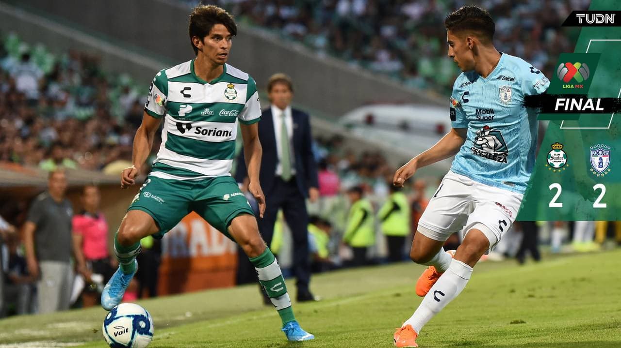 ¡Juegazo en la Laguna! Vibrante empate entre Santos y Pachuca