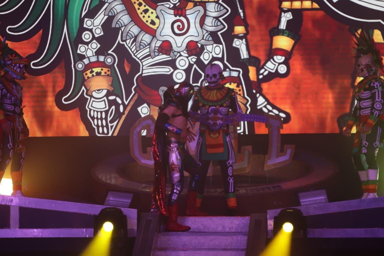 Sansón, tricampeón del inframundo.