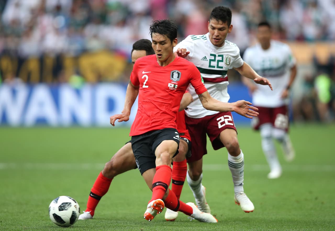 Lozano llegó al partido ante Corea del Sur como la figura del Tricolor, luego de su gran partido ante Alemania.