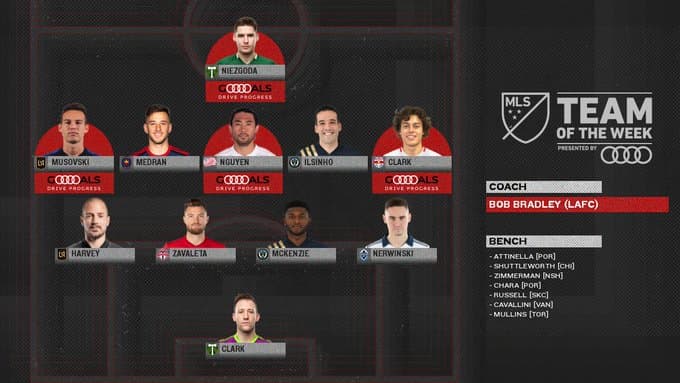 Ilsinho, el talento de Álvaro Medrán y la juvenil maravilla de Red Bulls están en el Equipo de la Semana 17 de Major League Soccer.